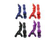 Plastic Croc Non Slip Clips with Teeth Color Mix Color 4.5 Large Size Pack of 6