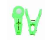 Plastic Clip Home Clothespins Hanging Clothes Drying Clip Green Pack of 12