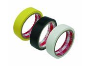 Floor Marking Tape 1 x 20 Yard Roll Color Yellow Black and White