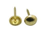 Round Large headed Nail 0.31 Diameter Color Golden for Sofa Decoration Pack of 80