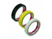 Floor Marking Tape 0.7 x 20 Yard Roll Color Black Yellow and White