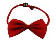 Girls Sateen Bow Tie Red Pack Of 2 One Size