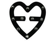 Womens Plastic Bra Anti slip Buckle with Rhinestone Heart shaped Styles Black Pack Of 5