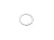 White 0.8 Inside Diameter Lingerie Rings Hardware Sewing Bra Rings Pack 30