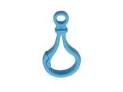 Color Blue Hard Plastic Lobster Clasps Hook for Key Ring Chain Pack of 40
