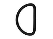 Amanaote Black 1.5 Inner Diameter D Ring D Rings Non Welded Pack of 8