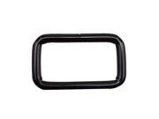 Amanaote Gun Black 2 X0.8 Inner Dimension Non Welded Rectangle Buckle for Strap Pack of 4