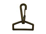 Bronze 1.5 Inside Diameter D Ring Lobster Clasp Claw Swivel Eye Lobster Snap Clasp Hook for Strap Pack of 4