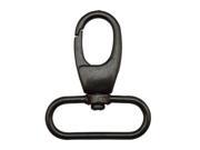 Gun Black 1.25 Inside Dia Oval Ring Olive Lobster Clasp Claw Swivel Eye Hole for Strap Pack of 4