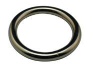 Metal Silvery 1.47 Inside Diameter Ring Form O ring Monocyclic Ring Pack Of 10
