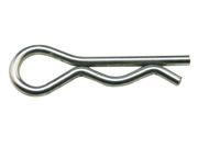 Metal Silvery Replacement R Ring R Clip Pin Hitch Pin Hair Pin Clips 0.09 Inches By 1.4 Inches Pack Of 50