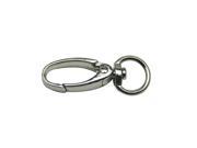 Silvery 0.47 Inside Diameter Oval Ring Lobster Clasp Claw Swivel for Strap Pack of 12