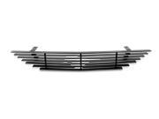 Fits 1994 1998 Ford Mustang Black Billet Grille Grill Insert Logo Area Trimmed Style F86005H