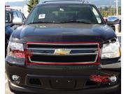 2007 2014 Chevy Tahoe Suburban Avalanche Black Mesh Grille Grill Insert C76451H