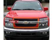 04 12 2011 2012 Chevy Colorado Black Stainless Mesh Grille Grill Insert