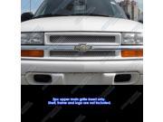 98 05 Chevy Blazer S 10 Criss Cross Stainless Steel X Mesh Grille Grill Insert