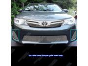 Fits 2012 Toyota Camry LE XLE Fog Light Cover Billet Grille Grill Insert T66932A