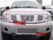 04 07 Nissan Titan Armada Stainless Steel Mesh Grille Grill Insert