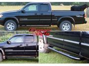 00 06 Toyota Tundra Ext Cab 4Dr Black Side Step Nerf Bars Running Boards