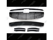 Fits 2011 2014 Chevy Cruze Black Billet Grille Grill Insert Combo C61032H