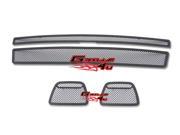 Fits 2007 2014 Chevy Tahoe Suburban Avalanche Black Mesh Grille Grill Combo C77919H