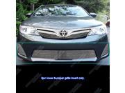 Fits 2012 2014 Toyota Camry Billet Grille Grill Insert Combo T61227A