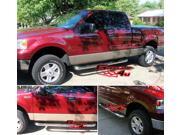 04 08 Ford F150 Super Cab S S Side Step Nerf Bars Running Boards