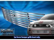 Fits 2013 2014 Ford Mustang GT Stainless Steel Bumper Billet Grille Inserts N19 C62956F