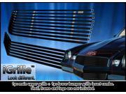 For 1978 1981 Chevy Camaro Stainless Steel Black Billet Grille Combo N19 J43018C