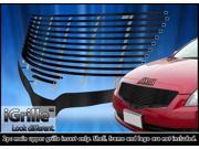 For 07 09 Nissan Altima Black Stainless Steel Billet Grille Insert N86565J