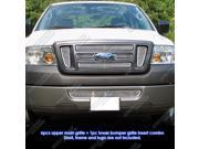 06 08 Ford F 150 Bar Style Perimeter Grille Grill Combo Insert