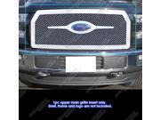 Fits 2015 2016 Ford F 150 Stainless Steel Main Upper Mesh Grille Insert F76310S