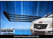 Fits 2008 2013 Cadillac CTS Bumper Stainless Black Billet Grille N19 J85256A