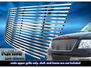 For 03 06 Ford Expedition Stainless Steel Billet Grille Insert N19 C27358F