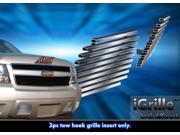 For 2007 2014 Chevy Tahoe Suburban Avalanche Bumper Stainless Billet Grille N19 C76466C