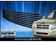 Fits 2008 2012 Ford Escape Stainless Steel Black Billet Grille Grill Insert N19 J48756F