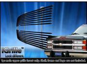For 88 93 Chevy C K Pickup Suburban Blazer Black Stainless Steel Billet Grille N19 J10058C
