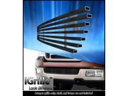 Fits 2004 2005 Ford F 150 Lower Bumper Stainless T304 Black Billet Grille Grill N19 J15358F