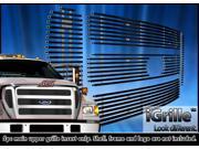 Fits 2004 2015 Ford F 650 F 750 Black Stainless Steel Billet Grille Grill Insert F65800J
