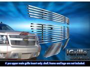 304 Stainless Steel Billet Grille Grill Combo Fits 2007 2014 Chevy Suburban Avalanche C67919C