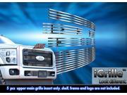 304 Stainless Steel Billet Grille Grill Combo Fits 11 12 F250 SD XLT lariat King Ranch F61038C