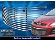 For 2010 2012 Mazda CX 7 CX7 Bumper Stainless Steel Billet Grille Grill Insert M66772C