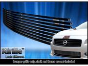 Fits 2009 2014 Nissan Maxima Bumper Black Stainless Steel Billet Grille N85225J