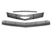 Fits 2010 2013 Chevy Camaro SS V8 Black Billet Grille Grill Insert Combo C61082H