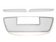 Fits 09 12 Hyundai Elantra Touring Stainless Steel Mesh Grille Grill Combo