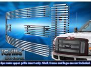 Fits 2008 2010 Ford F 250 F 350 Stainless Steel Super Duty Billet Grille F65327C
