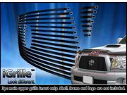 Fits 2005 2010 Toyota Tacoma Black Stainless Steel Billet Grille Grill Insert T66456J