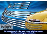 Fits 03 06 Chevy SSR Stainless Steel Billet Grille Insert C65788C