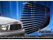 For 2001 2004 Toyota Tacoma Center Section Black Stainless Steel Billet Grille T85365J