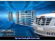 Fits 2007 2014 Cadillac Escalade Stainless Steel Bumper Billet Grille A66482C